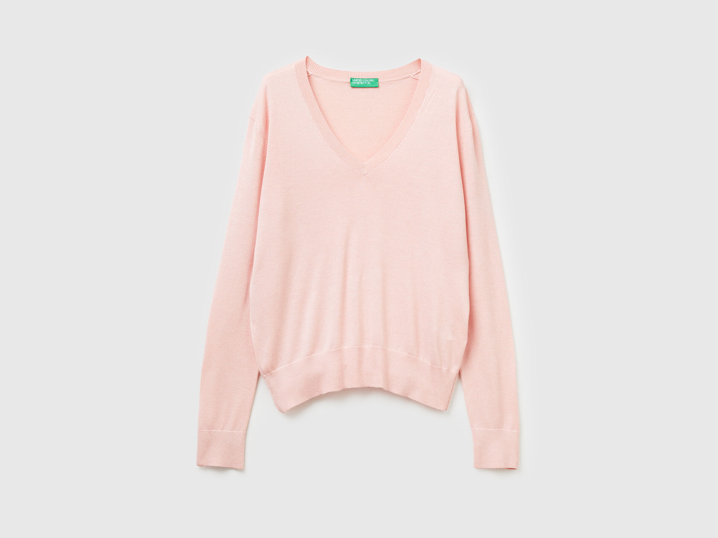 V NECK SWEATER L/S Women image number 5